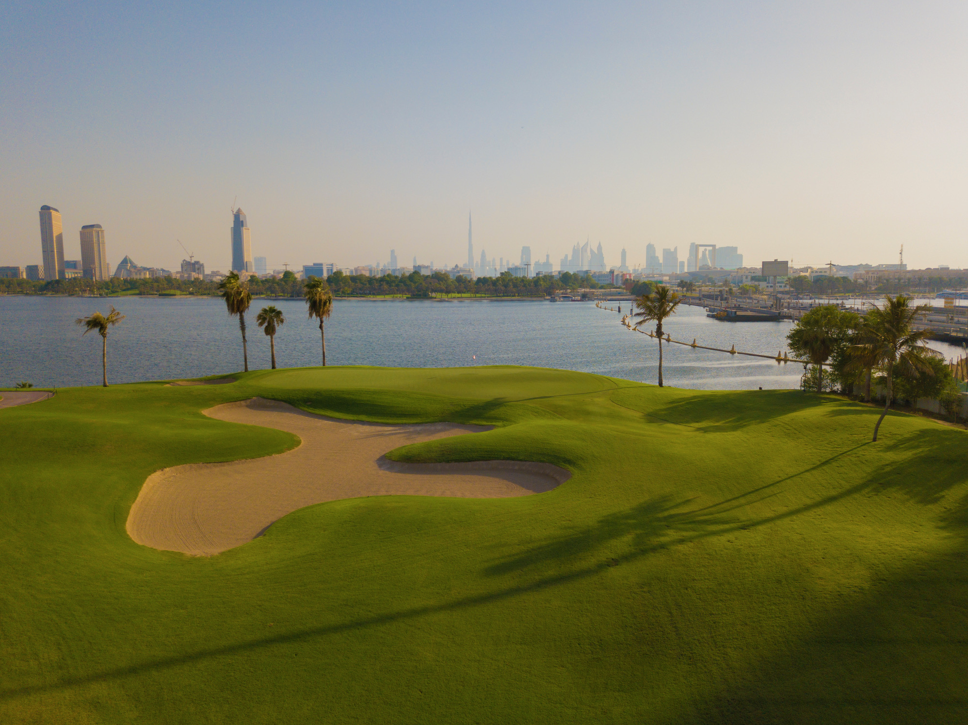 Luxury meets the links when golfing in the United Arab Emirates
