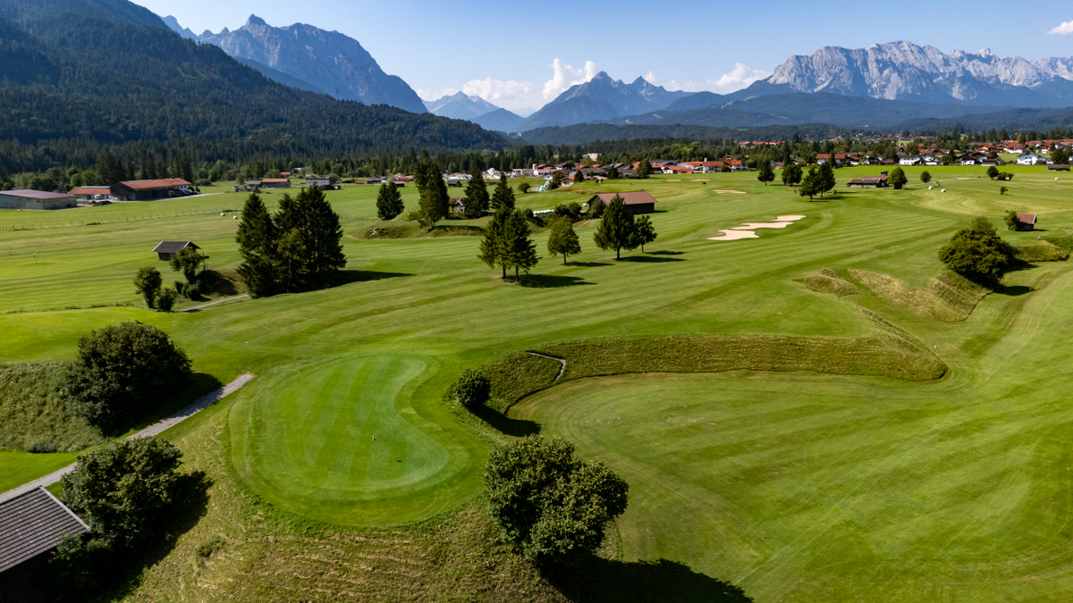 Germany’s Karwendel Golf and Country Club: Hump meadows and alpine peaks